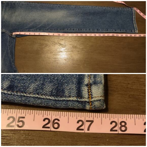 Madewell The Perfect Vintage Jean in Melgrove Wash Size 25 - Picture 8 of 16